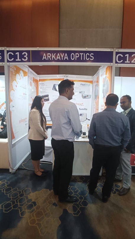 Guwahati ISVIR Mid-Term — Arkaya Optics booth