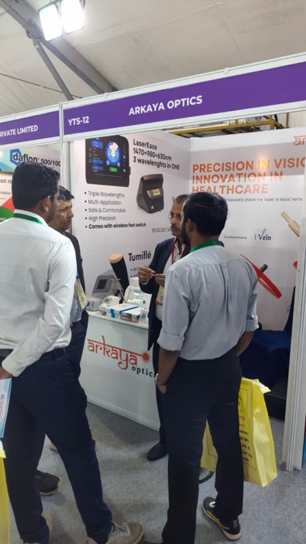 Arkaya Optics at ISVIR 2026, Mahabalipuram