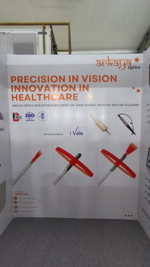 ISVIR 2026 — laser surgery fibers on display