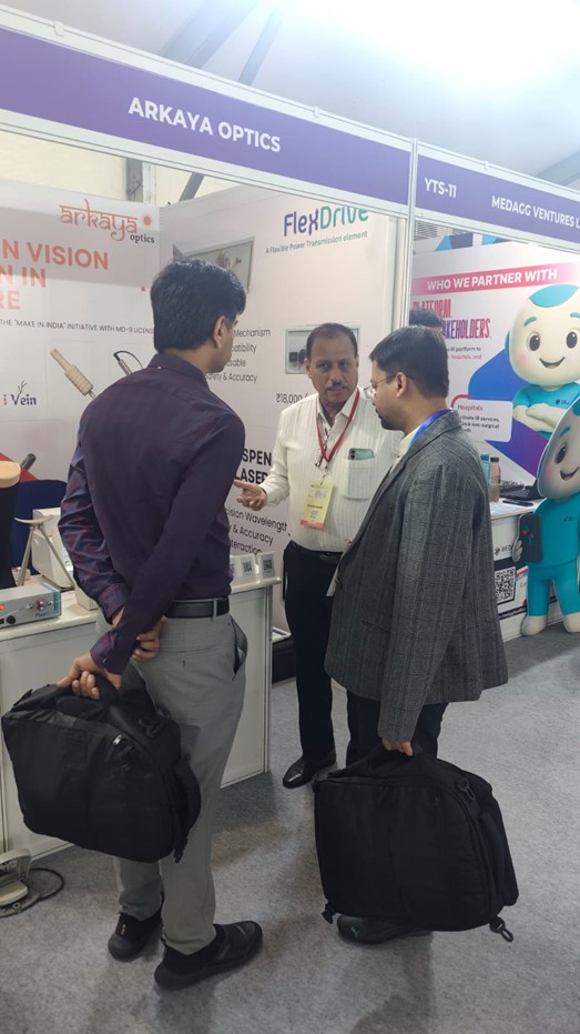 ISVIR 2026 — Arkaya Optics team